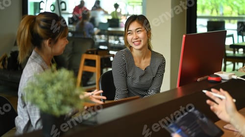 Preview: Group of young software developers or coders brainstorming and working together.