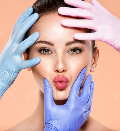 Preview: Face skin check before plastic surgery.