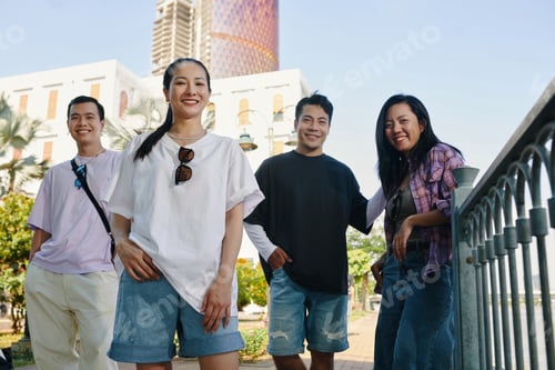 Preview: Smiling Group of Friends by Riverside