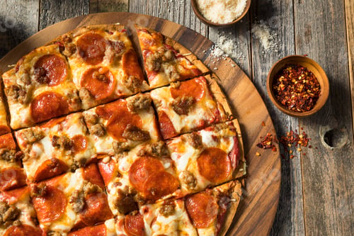 Preview: Homemade St Louis Style Pepperoni PIzza