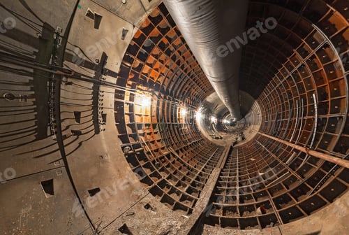 Preview: Tunnel under construction for the subway underground