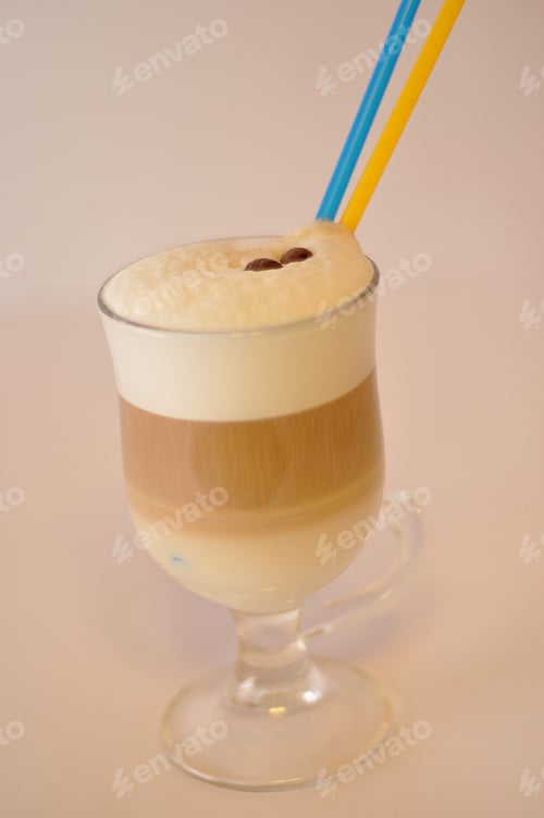 Preview: Delicious coffee cappuccino and cream