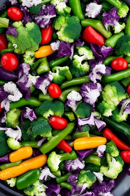 Preview: Full Frame Vegetables Texture