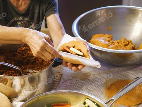 Preview: Preparing a Tasty Filling for Traditional Cuisine