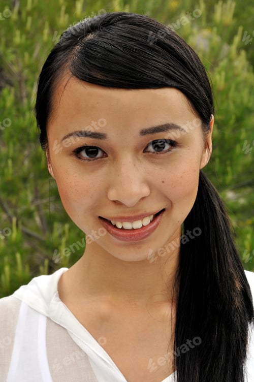 Preview: Portrait of a franco vietnamese woman
