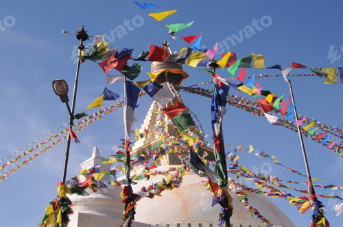 Preview: Boudhanath Stupa in Kathmandu, Nepal, UNESCO World Heritage Site.