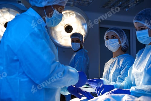 Preview: Medical Professionals Perform Surgery in Operating Room