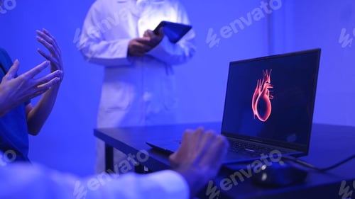 Preview: Doctors and medical professionals discussing heart health