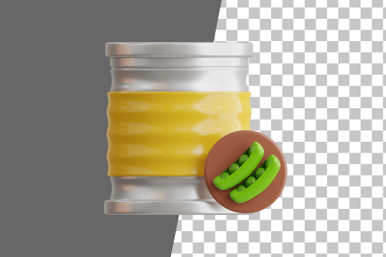 Preview: Beans 3D Icon