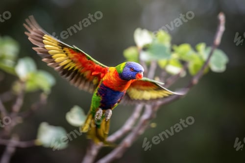 Preview: bird, parrot, Scarlet, Macaw, flying
