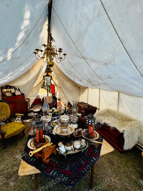Preview: Inside of a pirate’s tent.