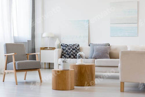 Preview: Two wooden coffee tables