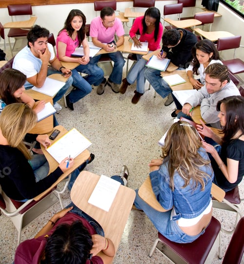 Preview: Students During A Class In A Classroom At University