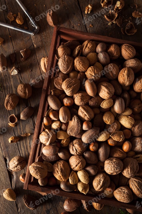 Preview: Assorted Mixed Organic Nuts