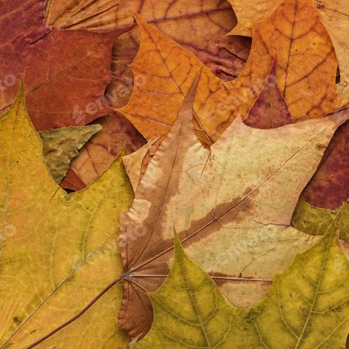 Preview: Colorful Autumn Leaves Background