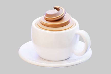 Preview: Delicious Cappucino Coffee Cup
