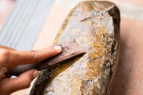 Preview: Sharpening a tool on a whetstone