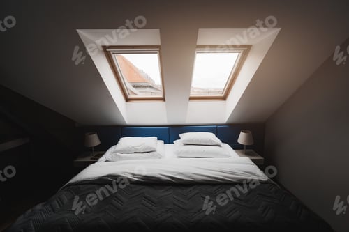 Preview: A penthouse apartment with made bed