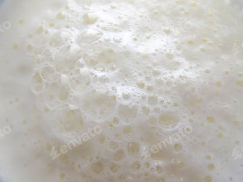 Preview: Milk froth bubbles