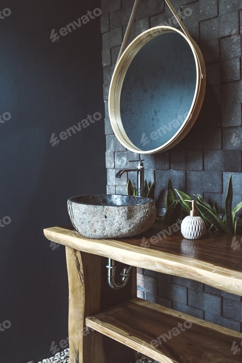 Preview: Aesthetic bathroom interior