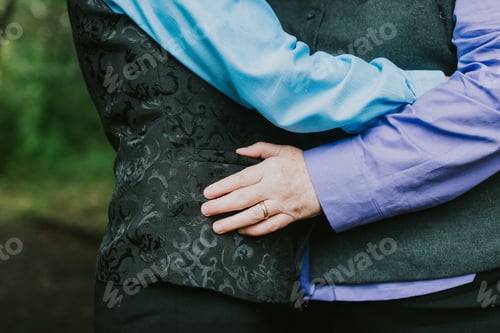Preview: Closeup of the same sex wedding in Fredericton, New Brunswick