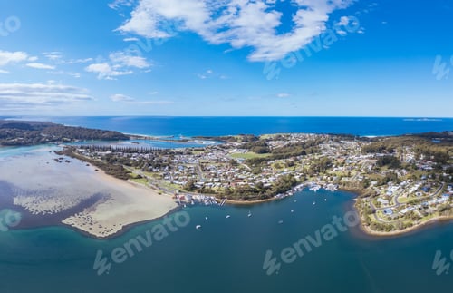 Preview: Aerial View of Narooma in Australia