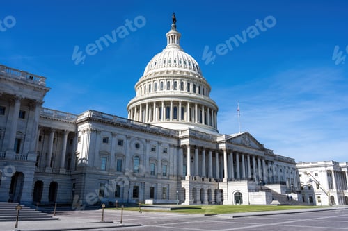 Preview: The famous United States Capitol Building in Washington DC