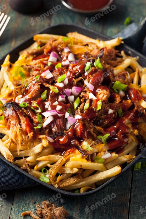 Preview: Homemade BBQ Pulled Pork French Fries