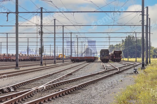 Preview: Railroad yard at station district