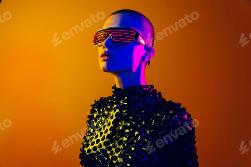 Preview: Beautiful woman with stylish clothes