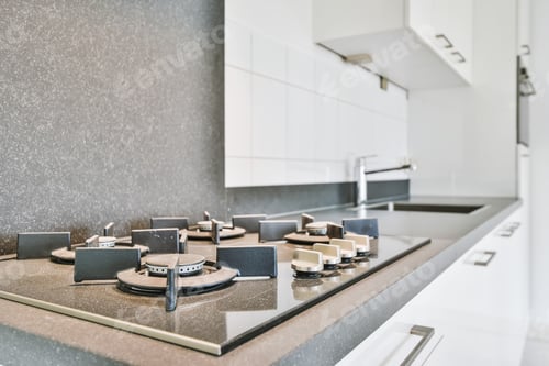 Preview: Close up of gas stove
