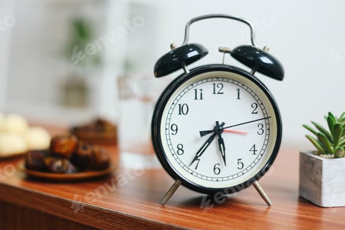 Preview: Ramadan Background, Time Runnings Toward Iftar Time