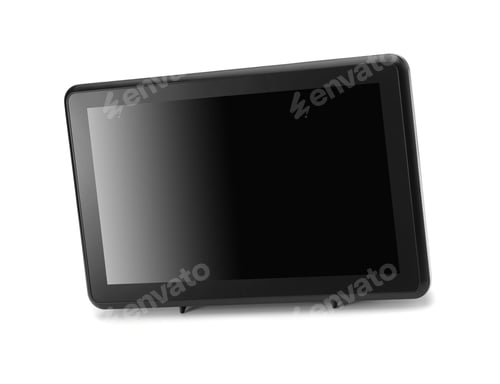 Preview: Modern widescreen lcd tv monitor