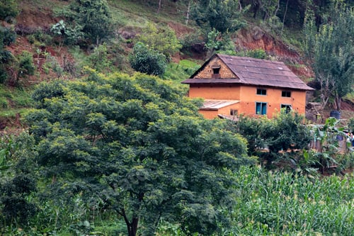 Preview: Nepalese Village house.