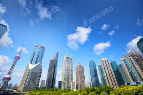Preview: Shanghai modern cityscape