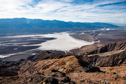 Preview: Dante's View is a viewpoint terrace at 5,475 feet height, on the North side of Coffin Peak