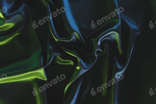 Preview: full frame of dark elegant silk fabric as background