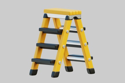 Preview: Yellow step ladder