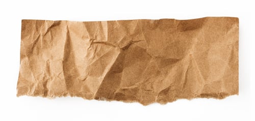 Vista previa: Concepto de textura de papel dorado marrón sobre fondo blanco para negocios, Banners, sitios web y otros.