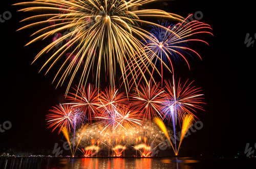 Preview: Multicolor Firework Celebration