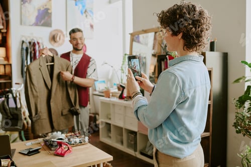 Preview: Collaborating and Reviewing Business Attire in Office