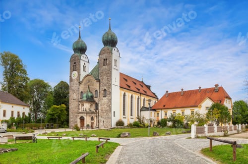 Preview: Baumburg Abbey in Altenmarkt an der Alz, Bavaria