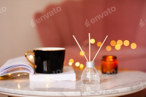 Preview: Cozy home atmosphere with coffee
