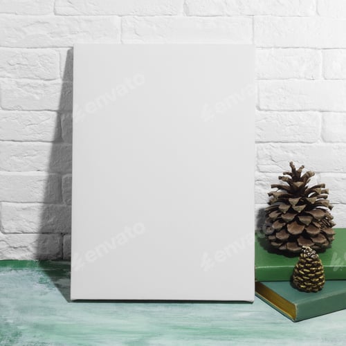 Preview: Blank canvas frame.