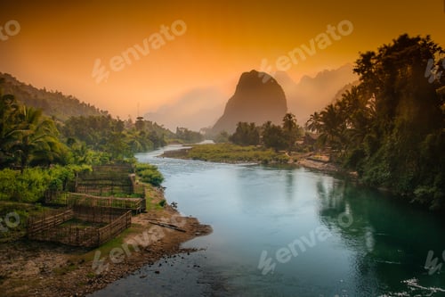 Preview: Lao karst mountains