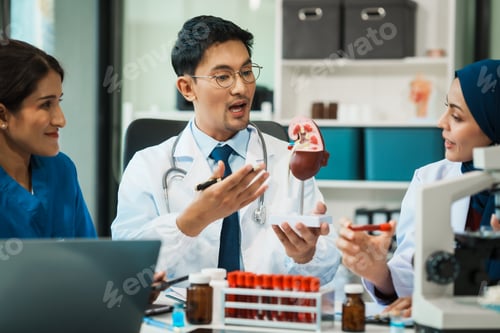 Preview: A diverse group of healthcare professionals, including doctors, nurses, and specialists