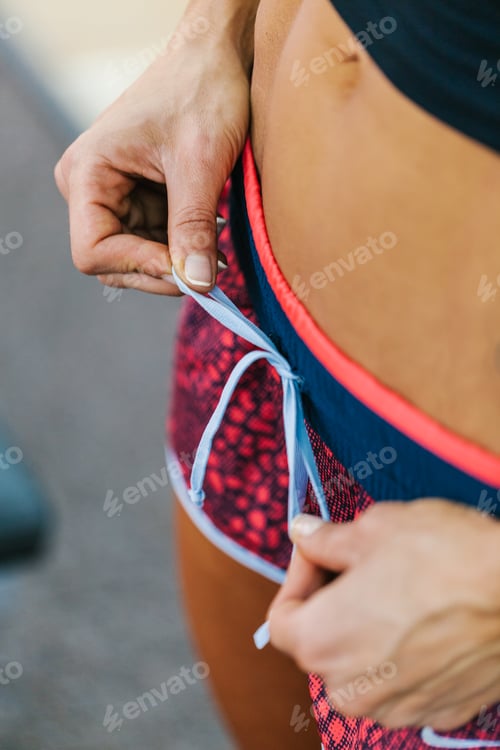Preview: Woman Working out in the Gym