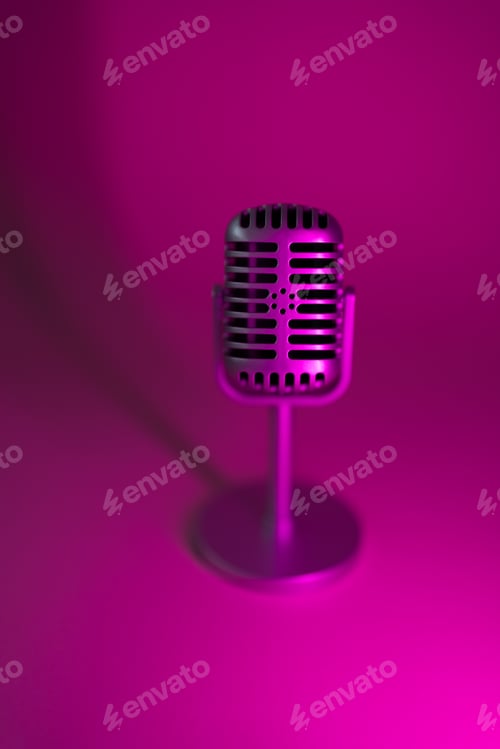 Preview: Vintage microphone