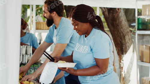 Preview: Food distribution to the poor and needy