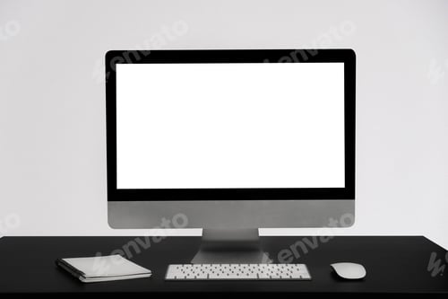 Preview: workspace with computers.
